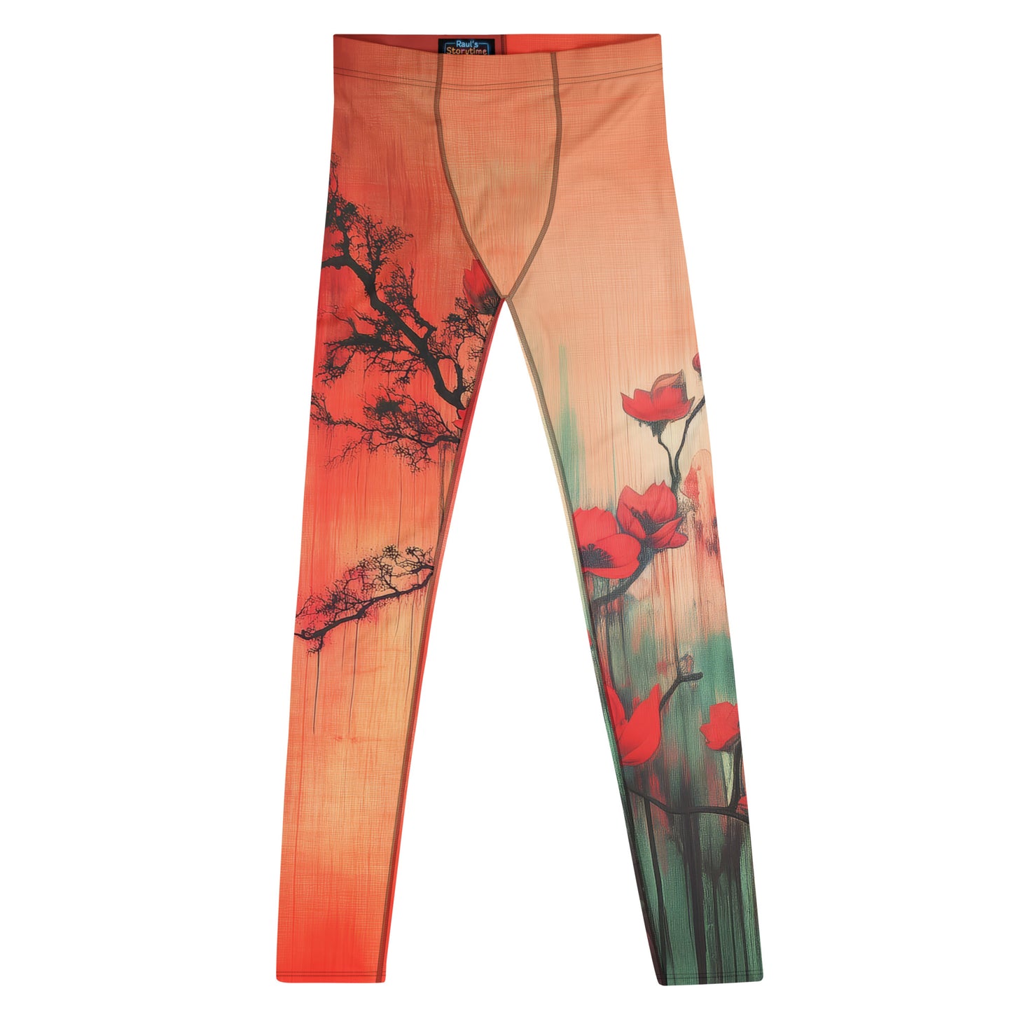 Eden Red - Men's Leggings