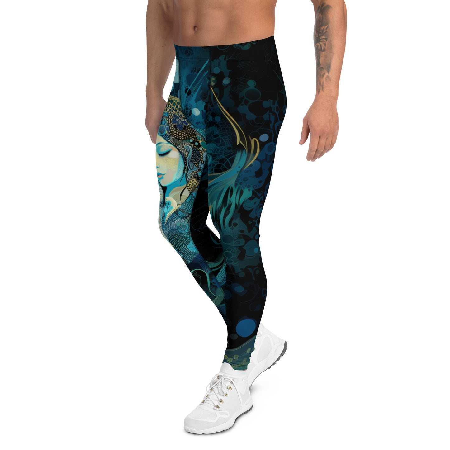 Meditação Azul - Men's Leggings