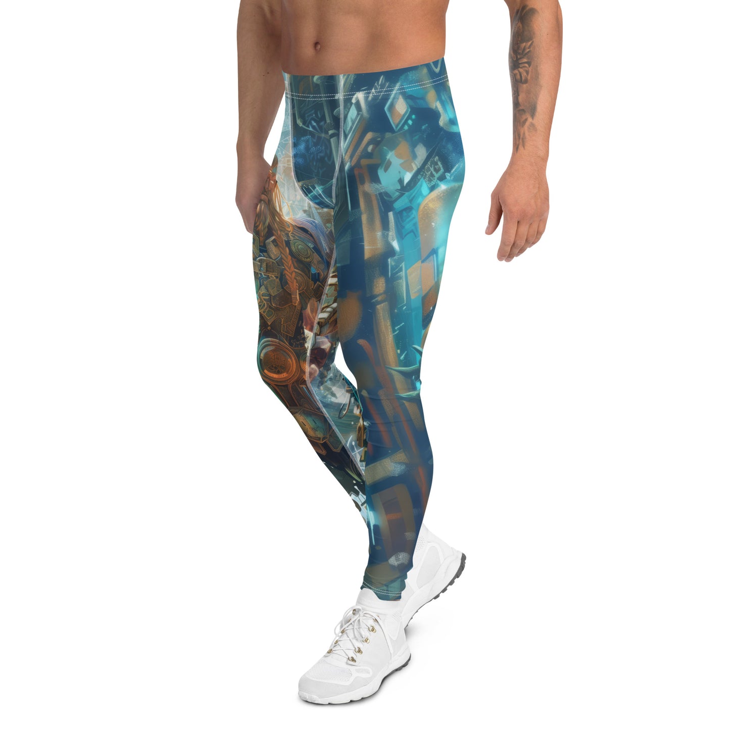 Cyberpunk Viking - Men's Leggings