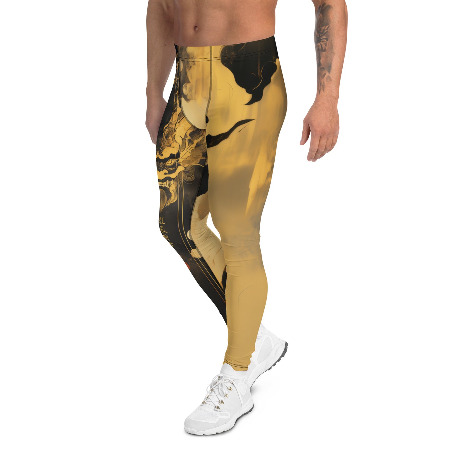 Dragon Mask - Men's Leggings