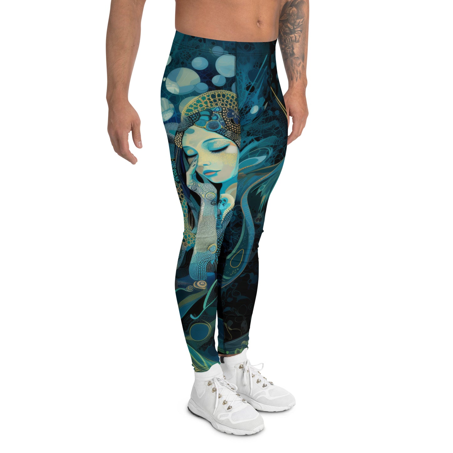 Meditação Azul - Men's Leggings