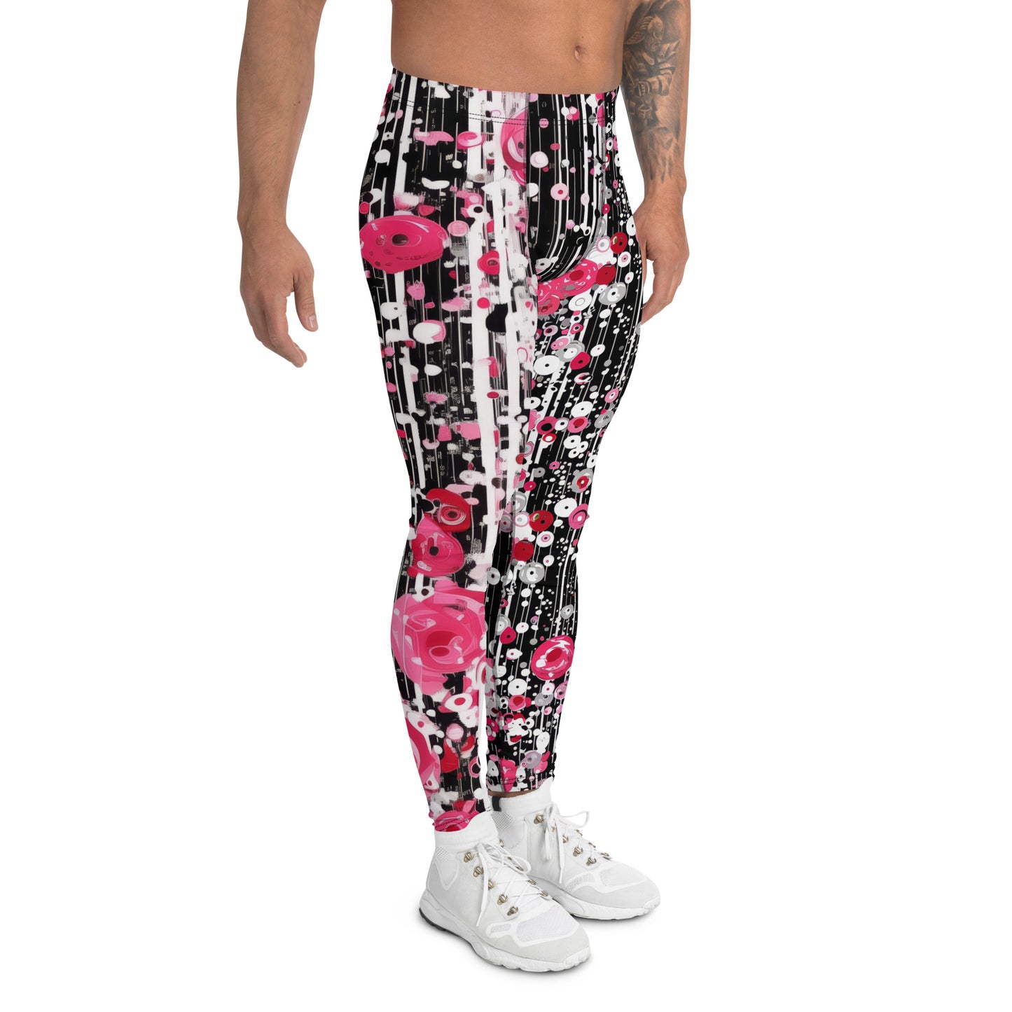 Rose Pop Art - Men's Leggings