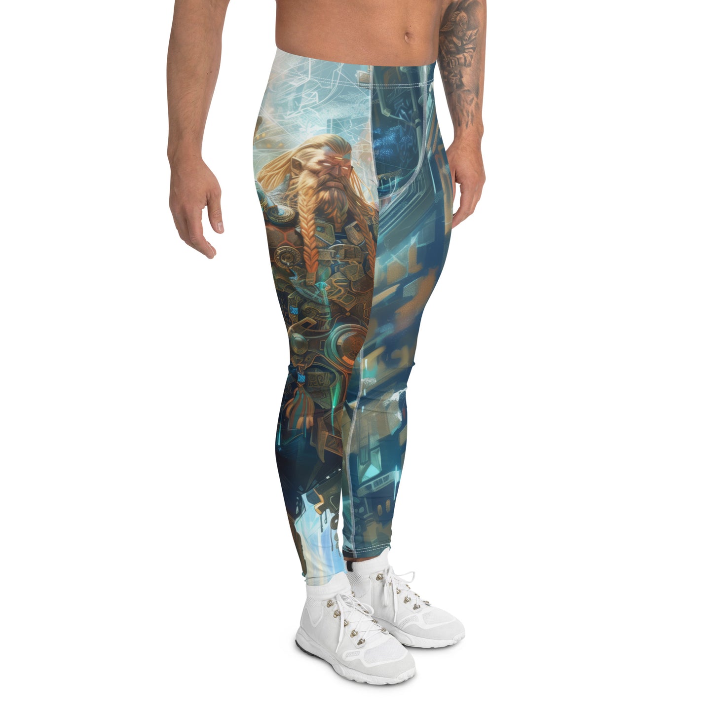 Cyberpunk Viking - Men's Leggings