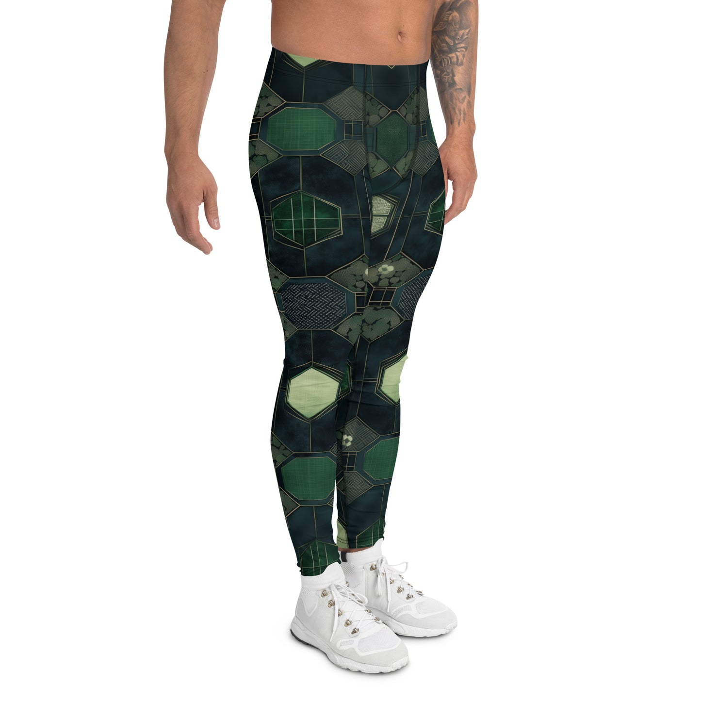 Sashiko Jade - Men's Leggings