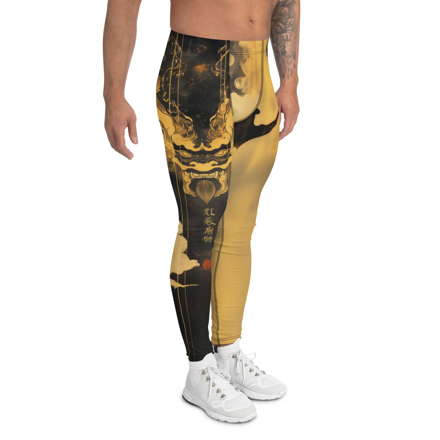 Dragon Mask - Men's Leggings