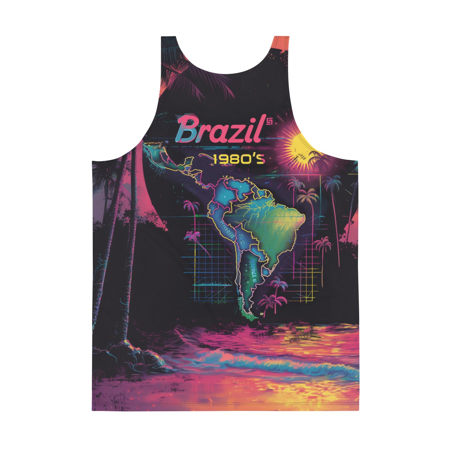 Brazil 1980 - Unisex Tank Top