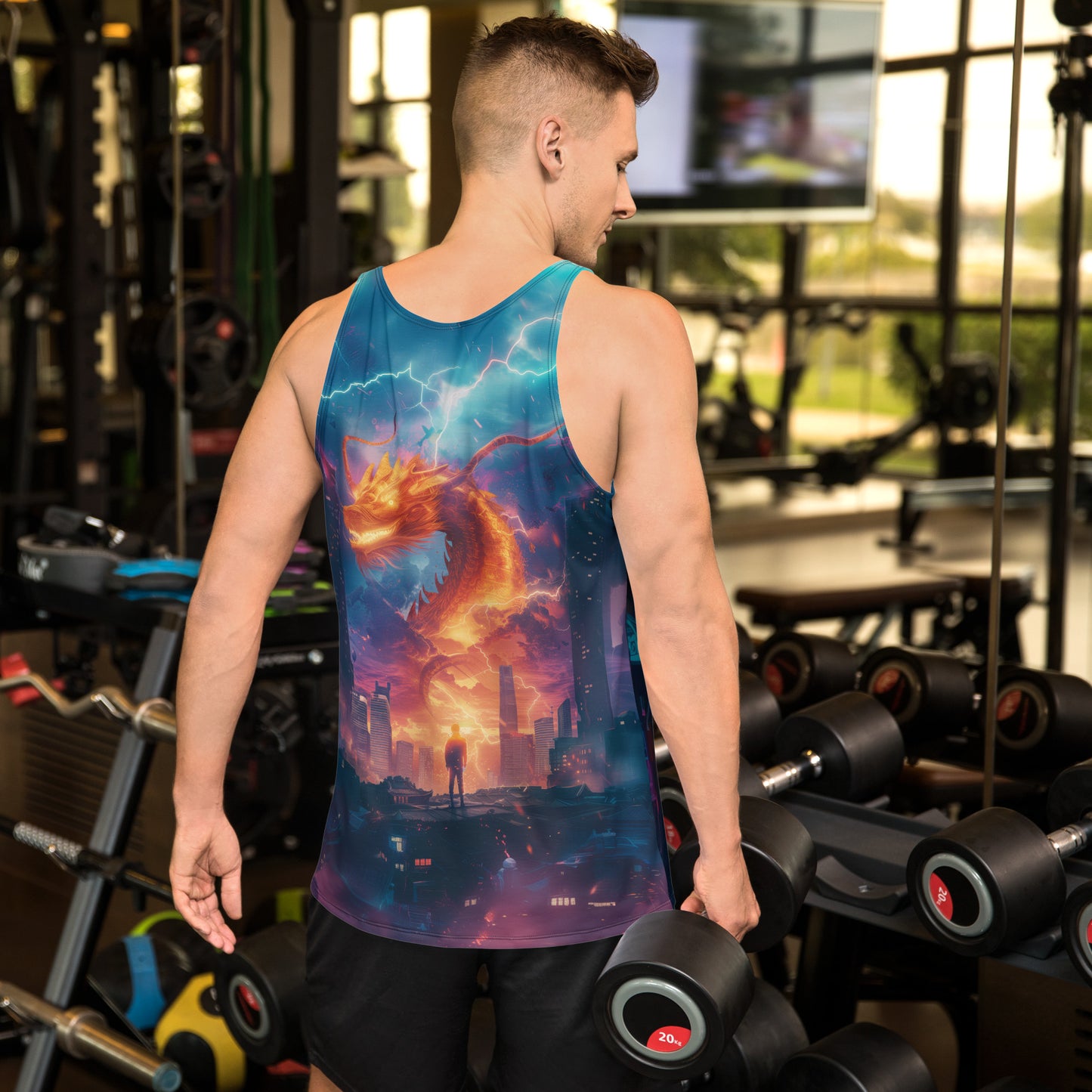 Dragon Lightning - Unisex Tank Top