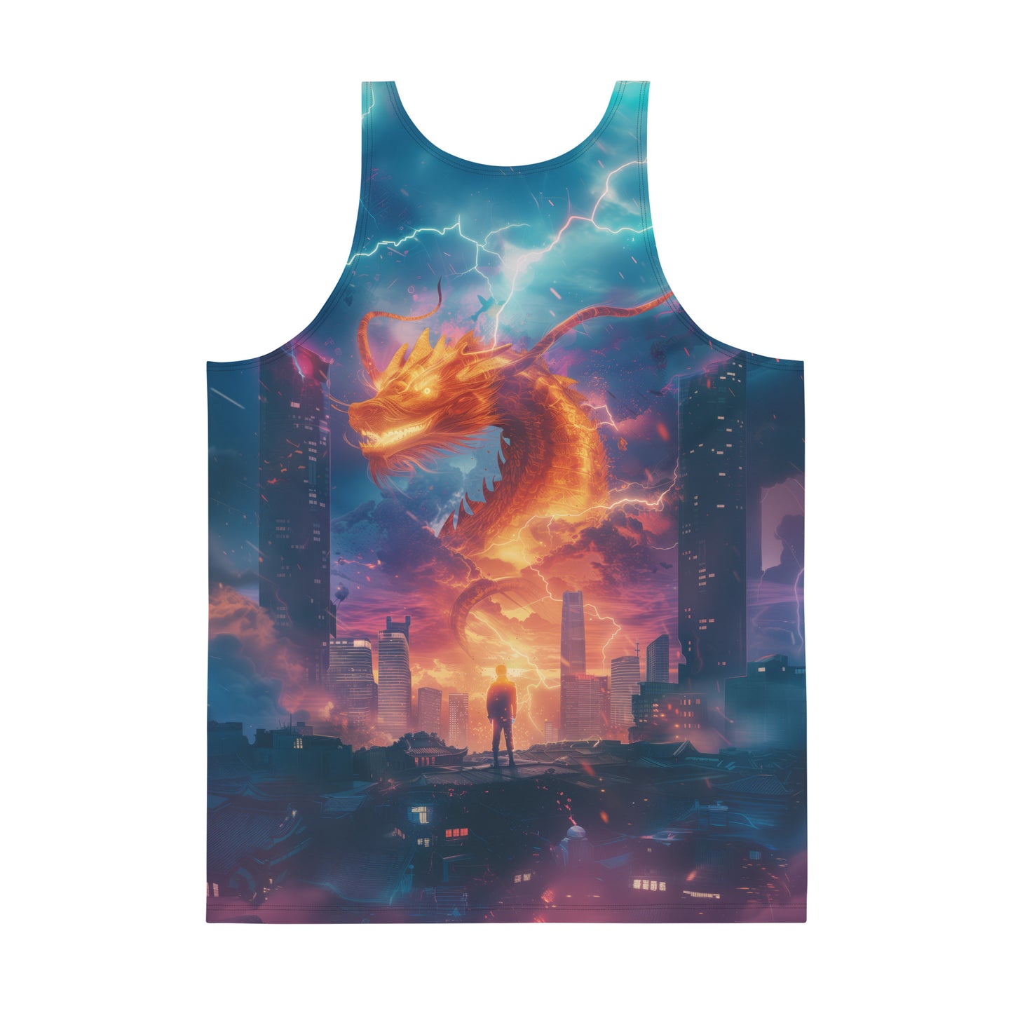 Dragon Lightning - Unisex Tank Top