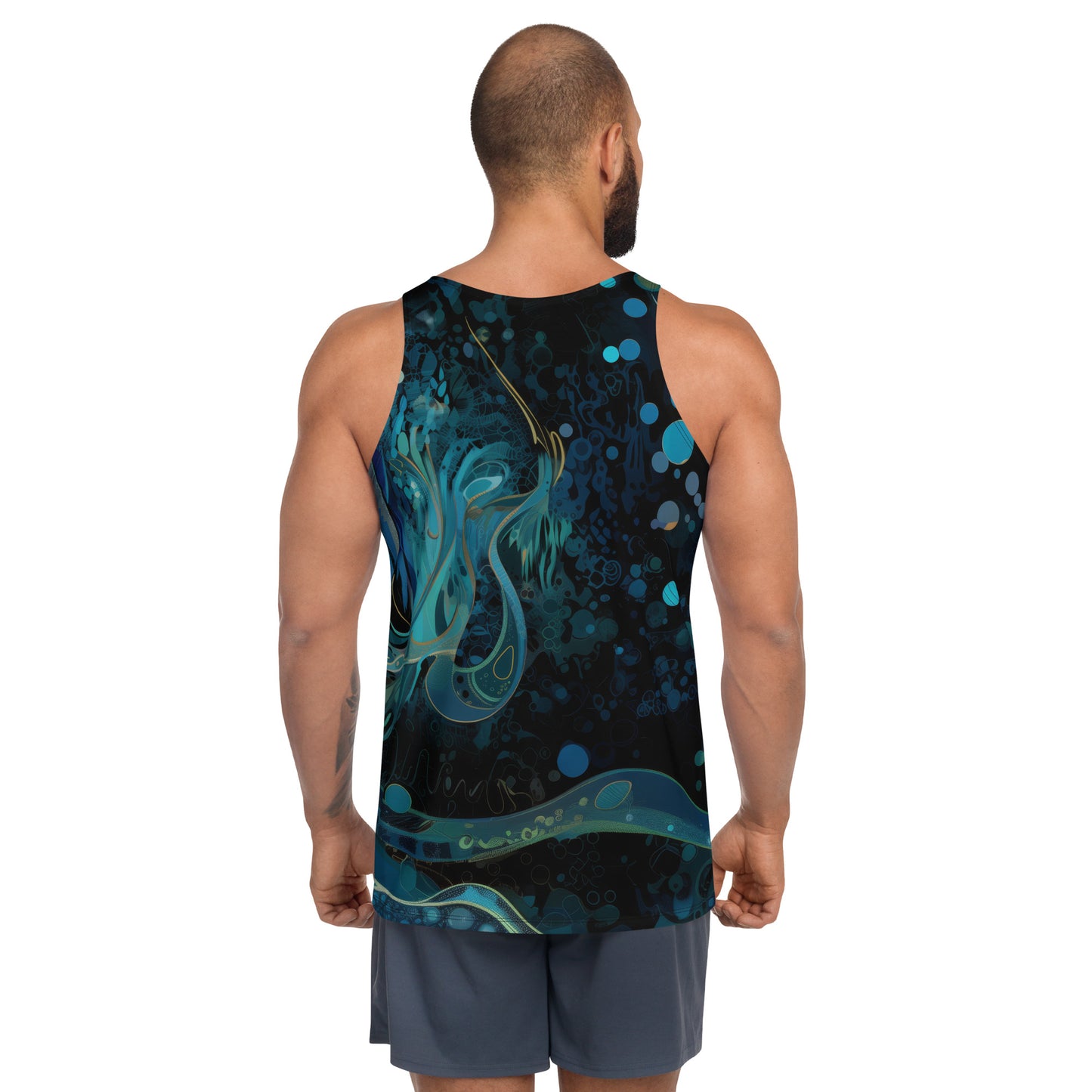 Meditação Azul - Unisex Tank Top