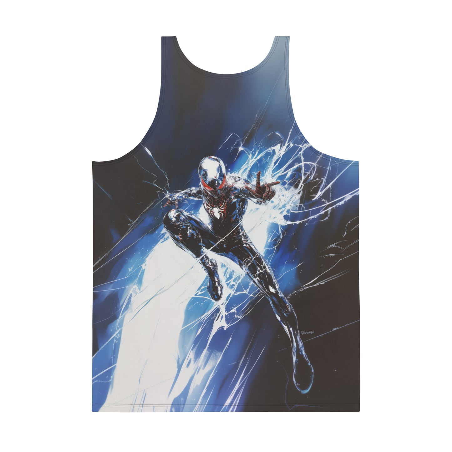 Chrome Spider Man - Tank Top