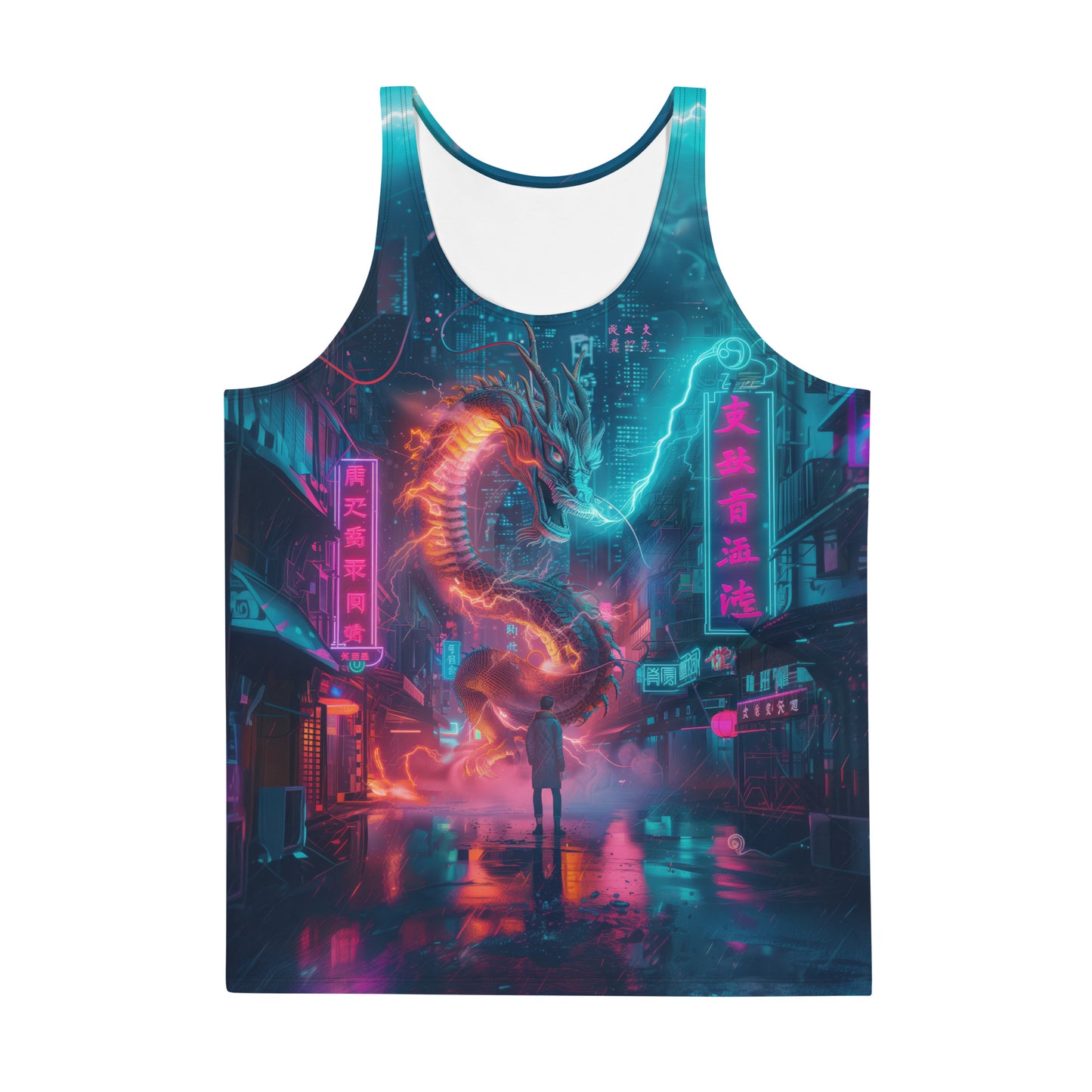 Dragon Lightning - Unisex Tank Top