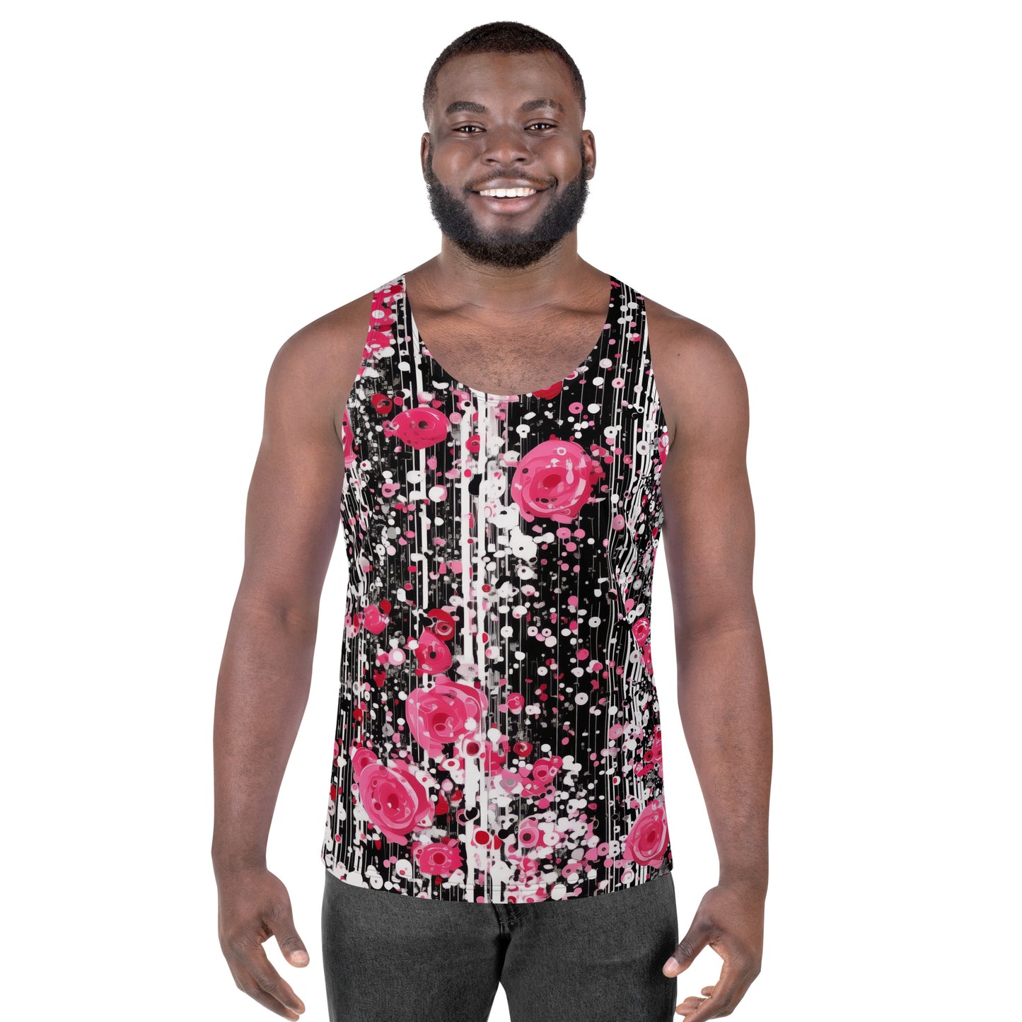 Rose Pop Art - Unisex Tank Top