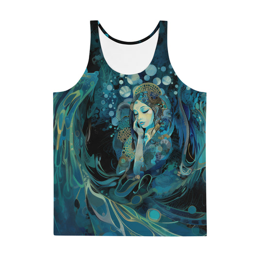 Meditação Azul - Unisex Tank Top