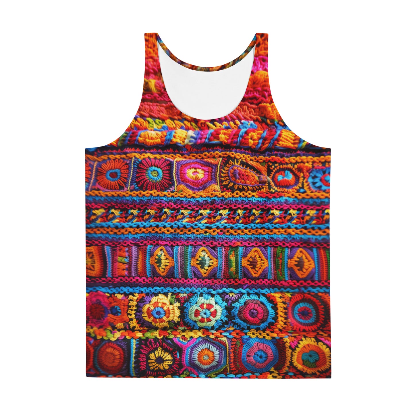 Mexican Crochet - Unisex Tank Top