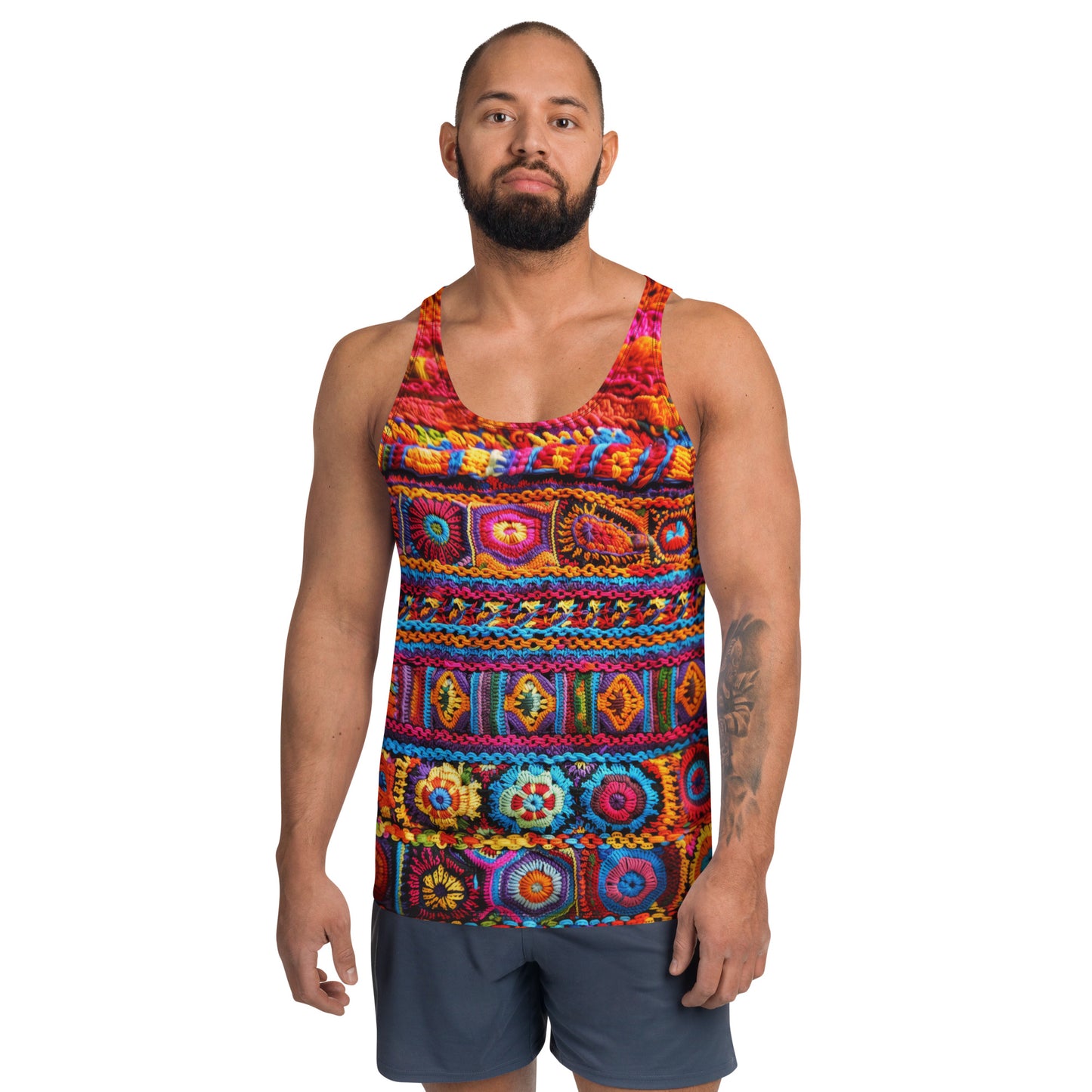 Mexican Crochet - Unisex Tank Top