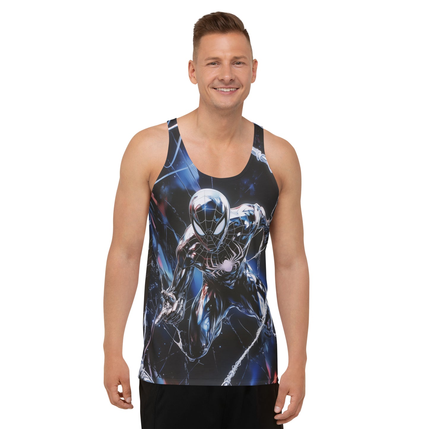 Chrome Spider Man - Tank Top