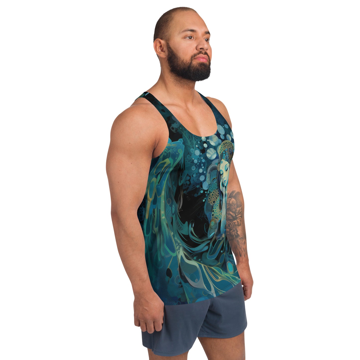 Meditação Azul - Unisex Tank Top