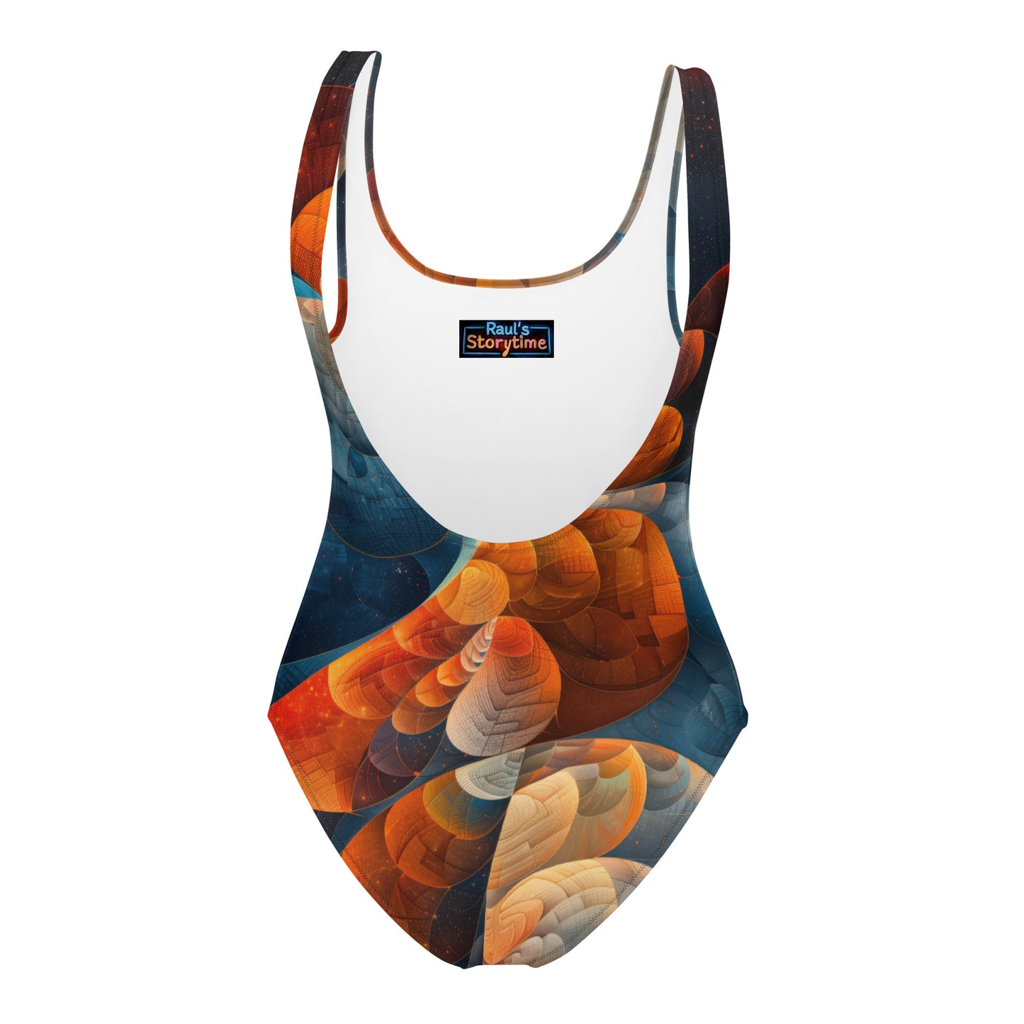 Folded Time - One-Piece Swimsuit