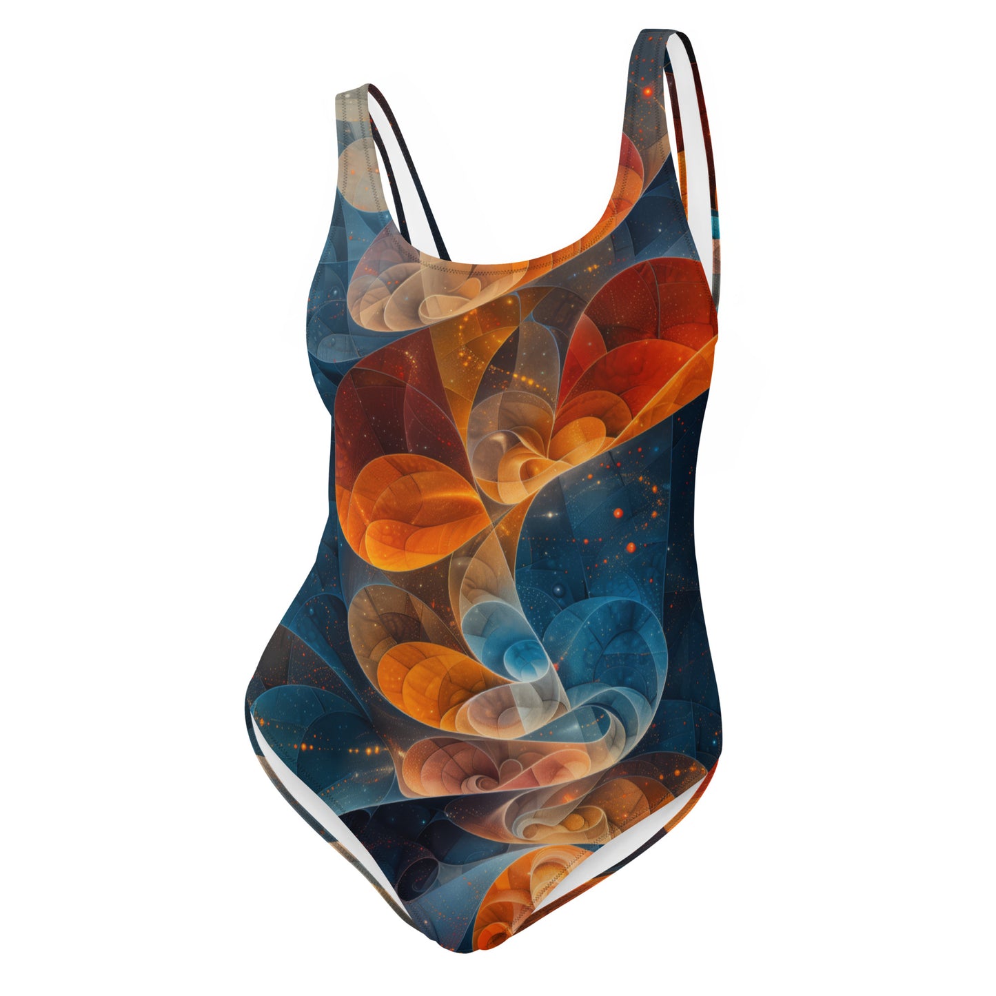 Folded Time - One-Piece Swimsuit