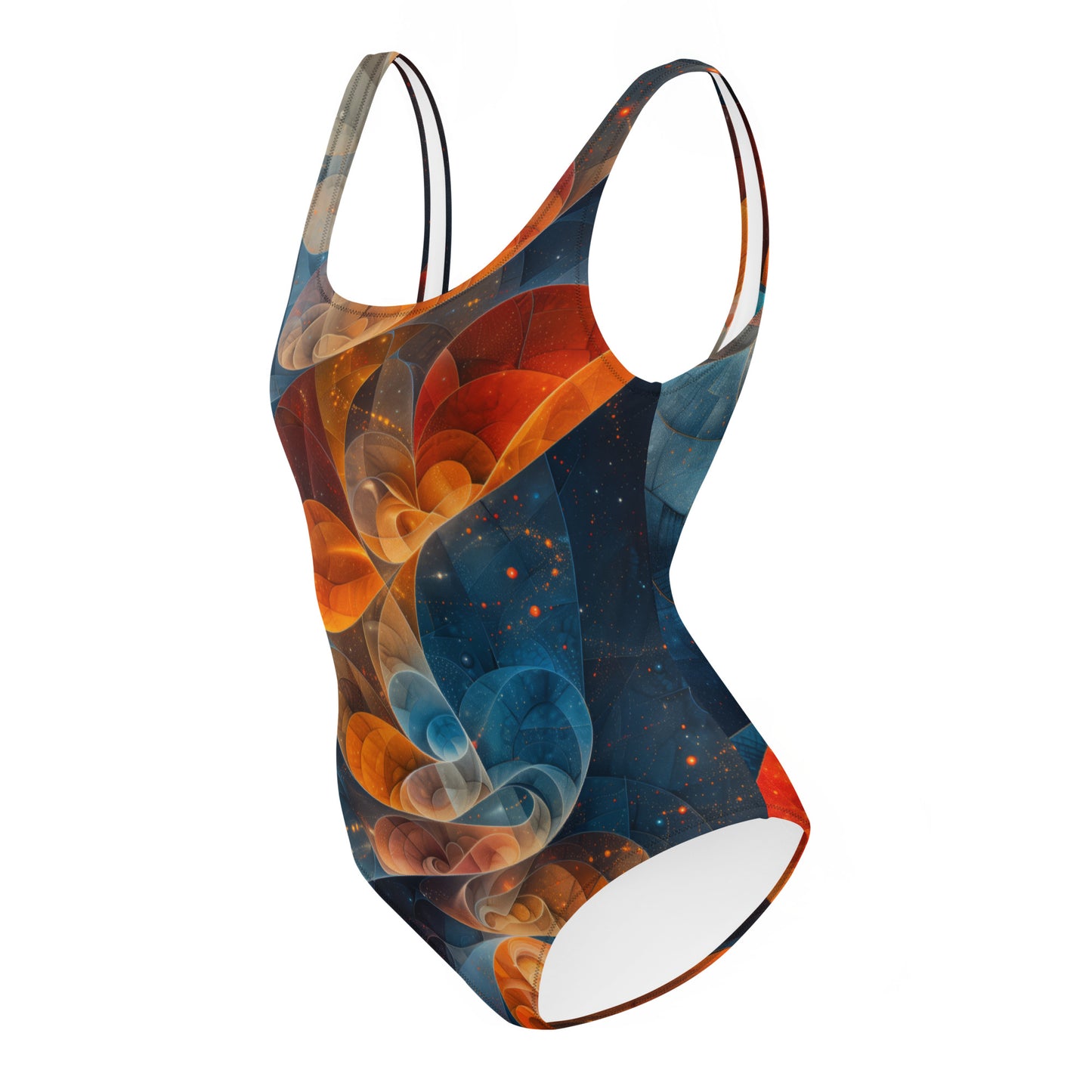 Folded Time - One-Piece Swimsuit