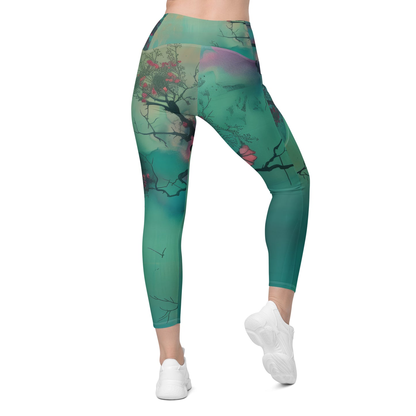 Eden - Crossover leggings with pockets