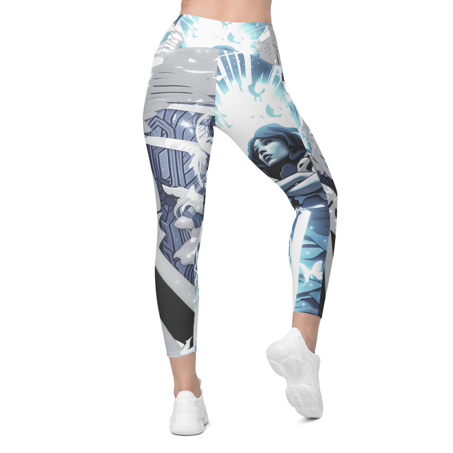 Bethesda - Crossover leggings with pockets