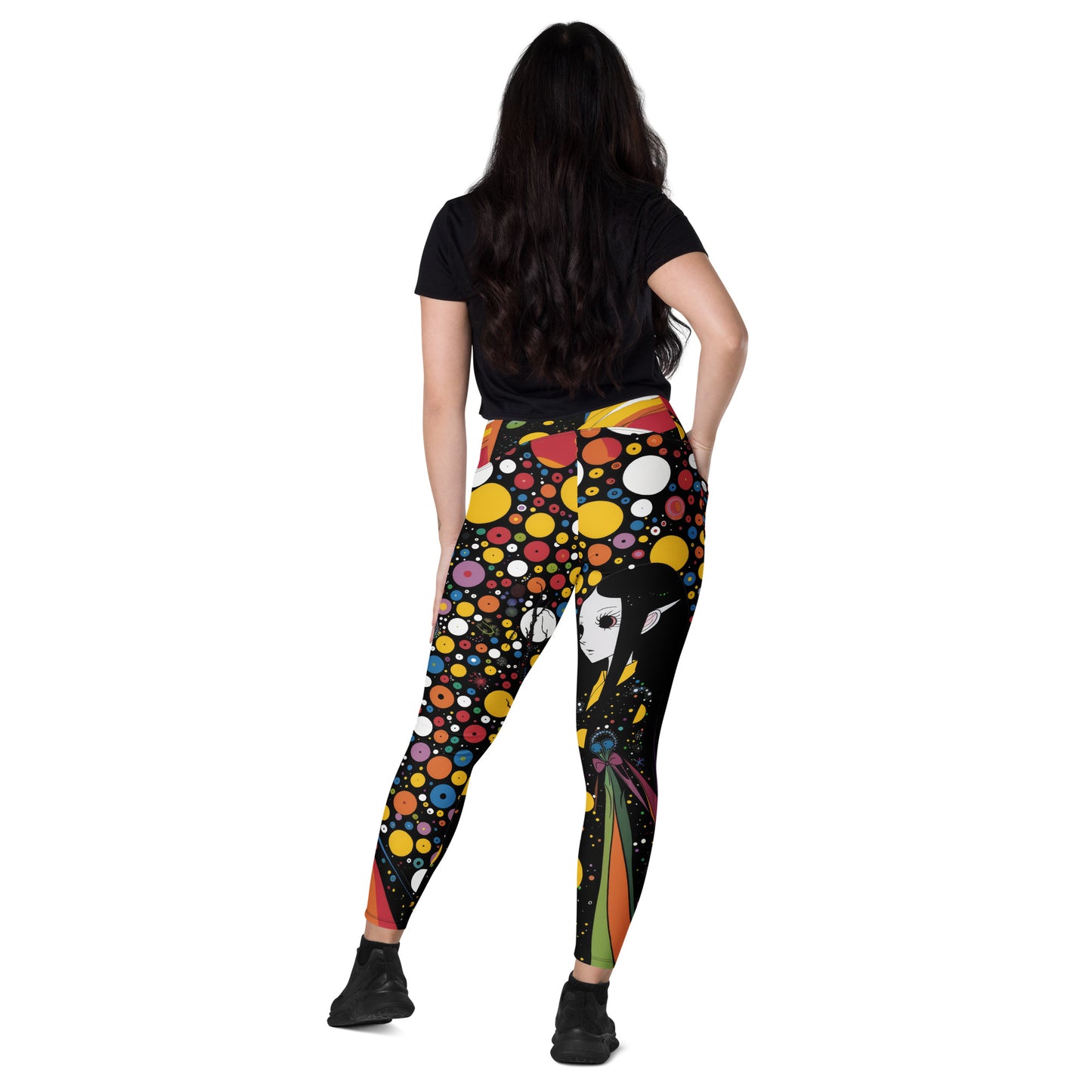 Elf of the 60s - Crossover leggings with pockets