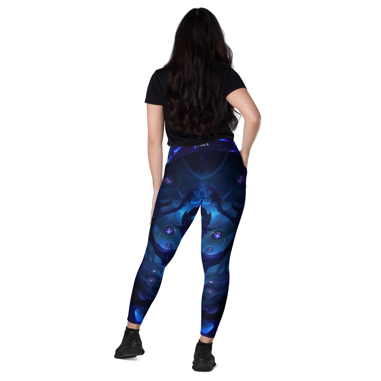 The Void - Crossover leggings with pockets