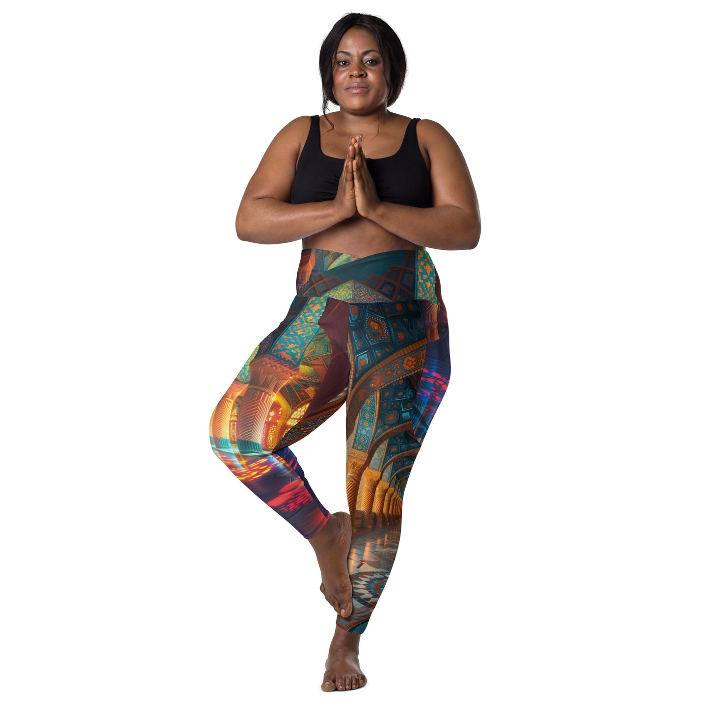 Archway Nashik - Crossover leggings with pockets