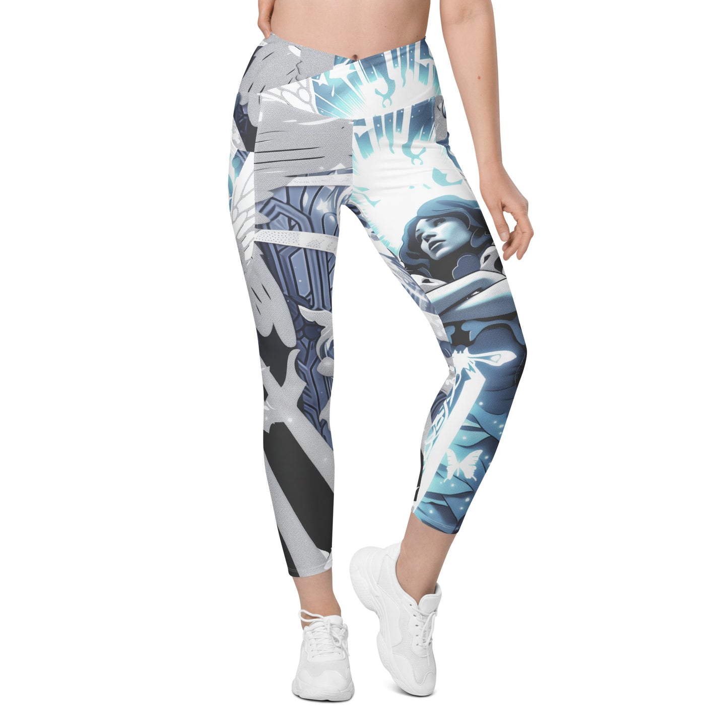 Bethesda - Crossover leggings with pockets