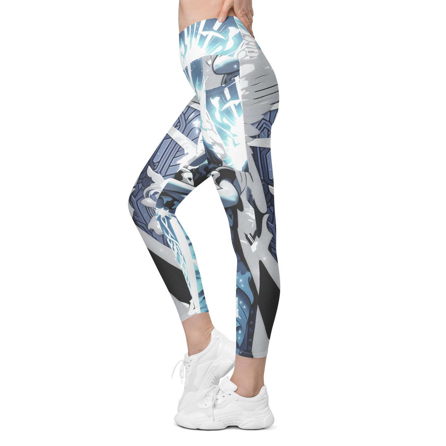 Bethesda - Crossover leggings with pockets