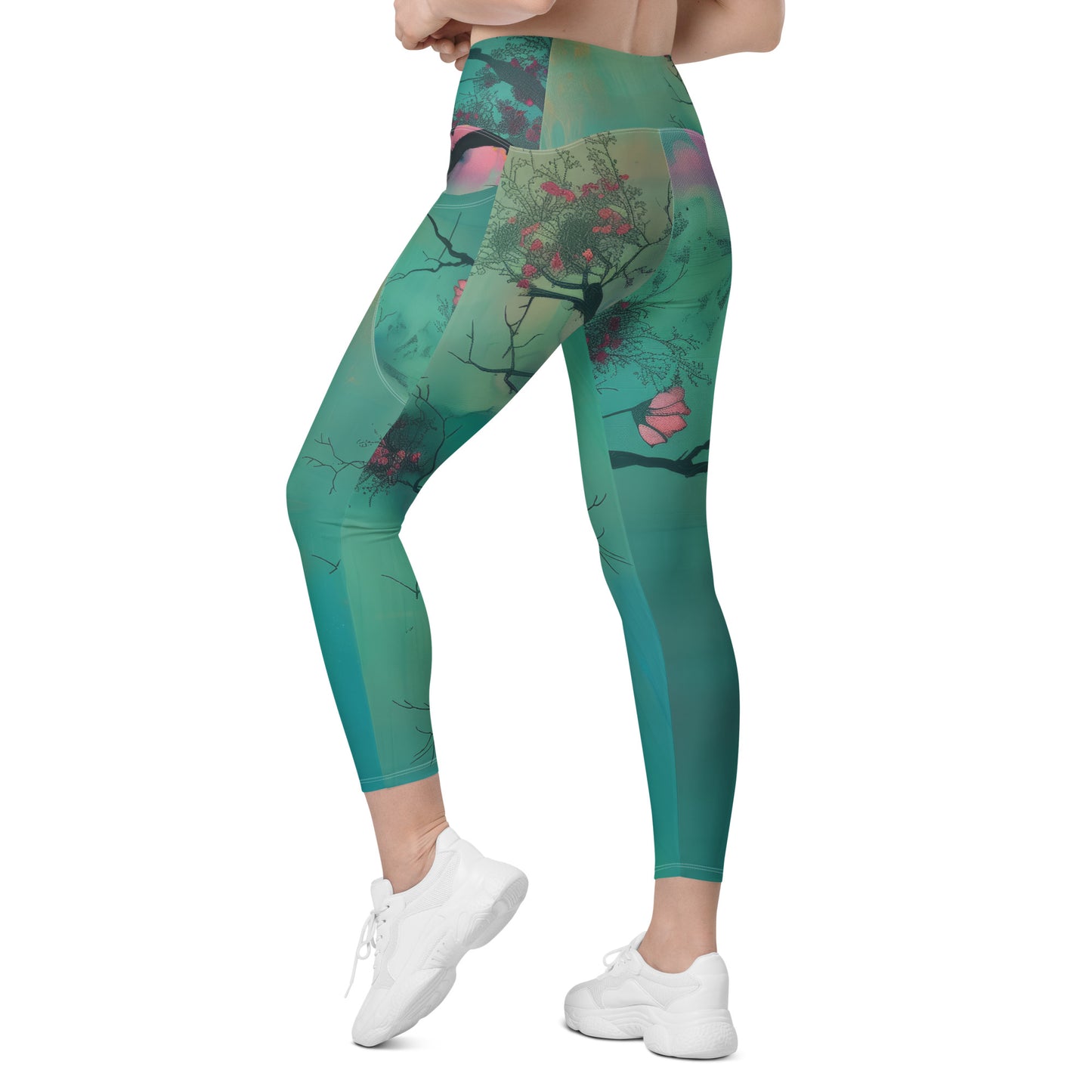 Eden - Crossover leggings with pockets