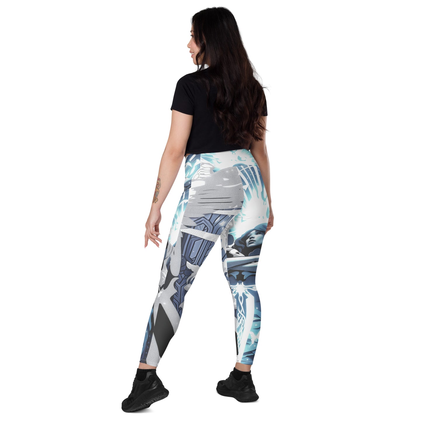 Bethesda - Crossover leggings with pockets