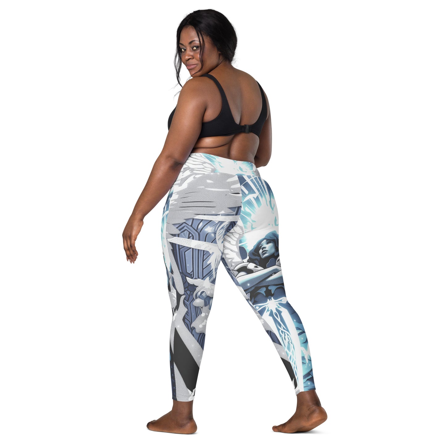 Bethesda - Crossover leggings with pockets