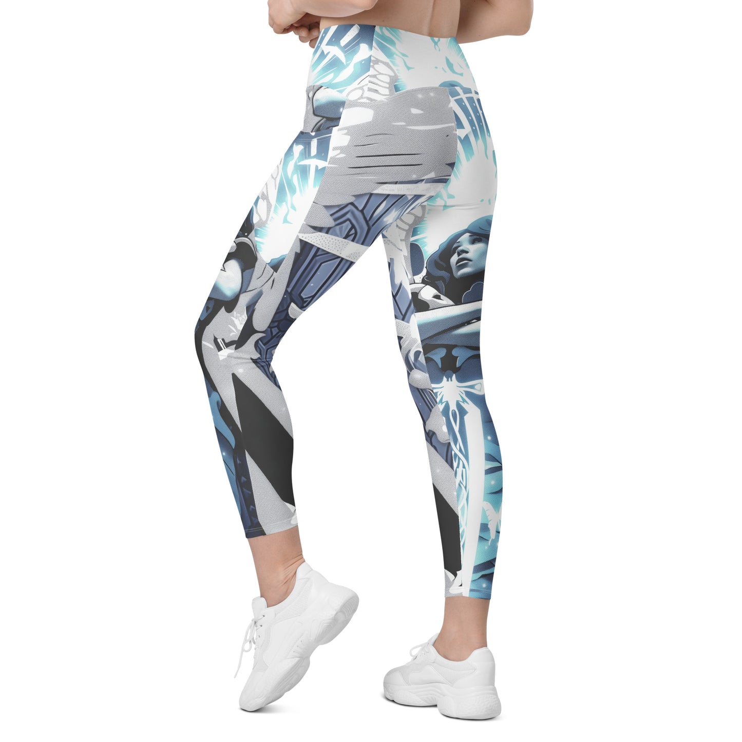 Bethesda - Crossover leggings with pockets