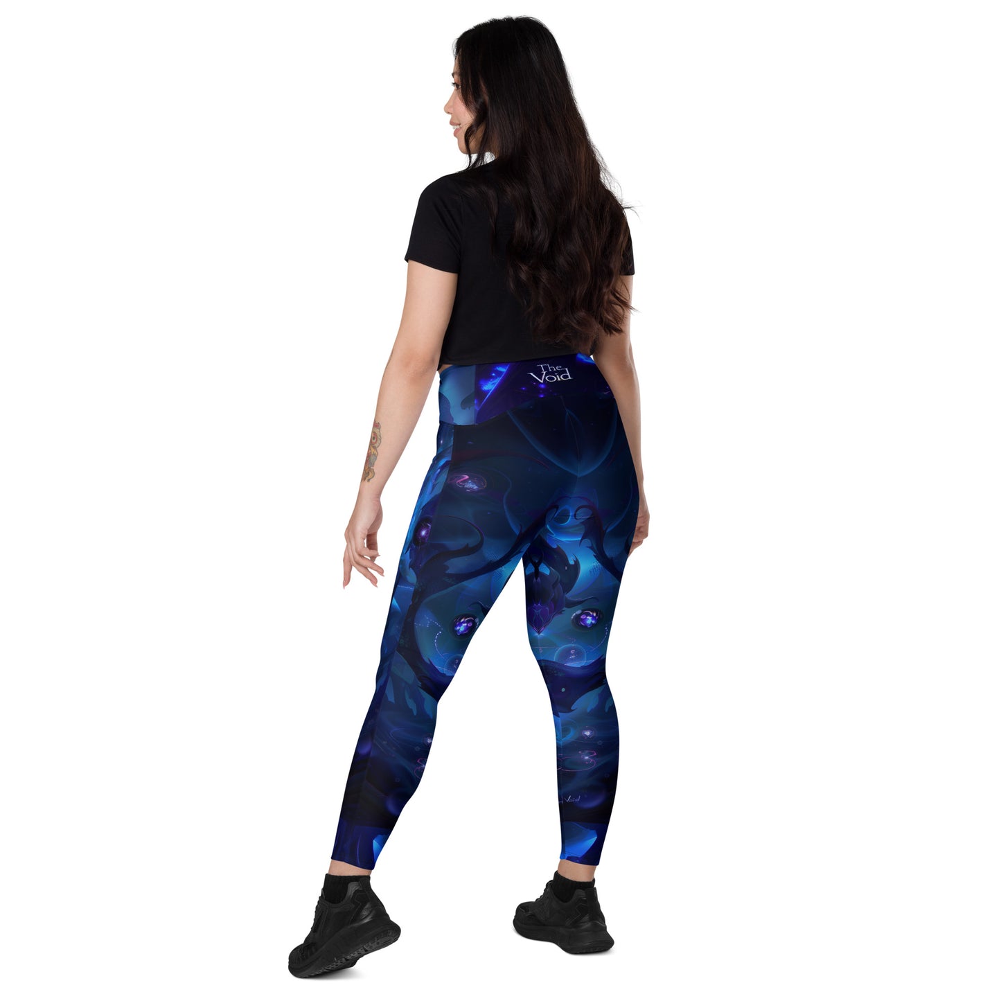 The Void - Crossover leggings with pockets