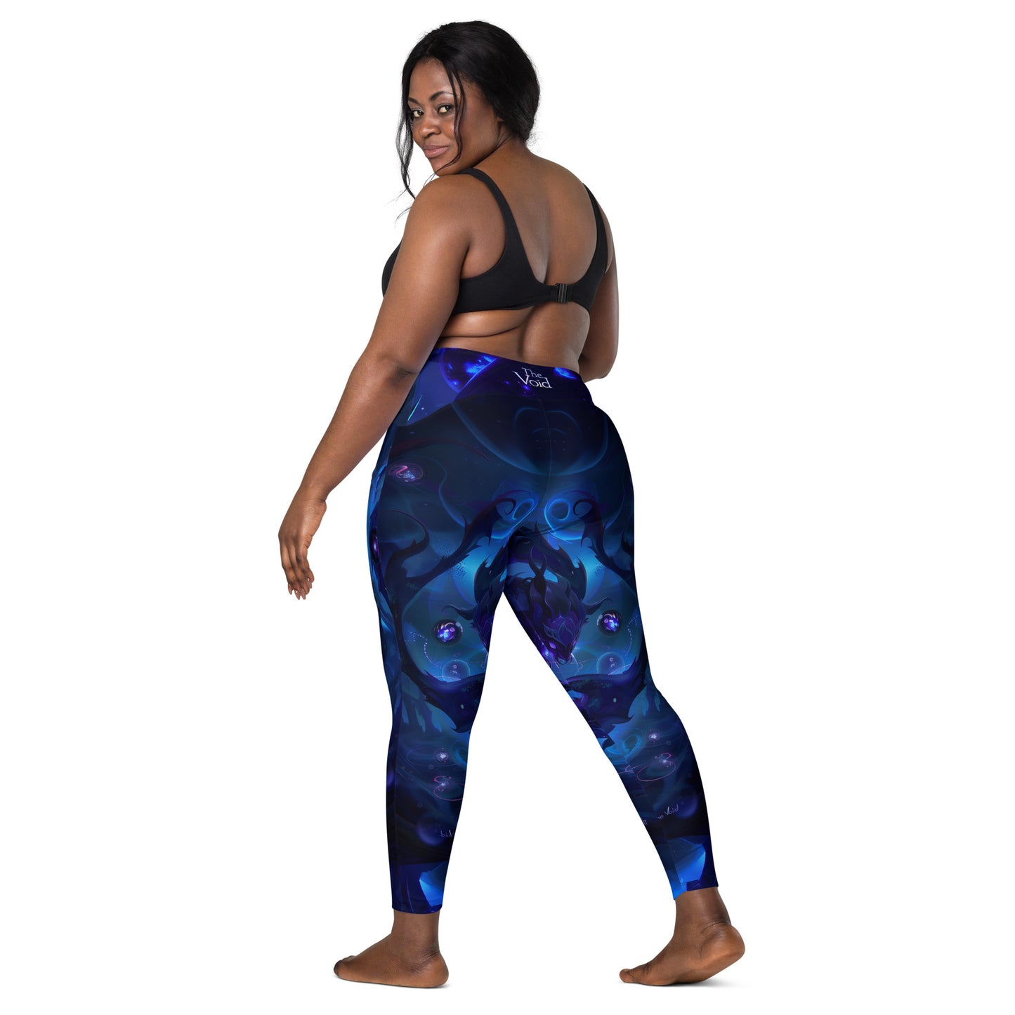 The Void - Crossover leggings with pockets