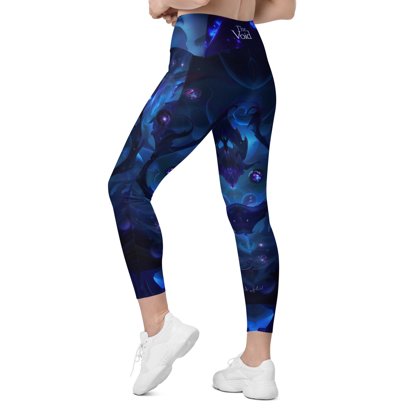 The Void - Crossover leggings with pockets