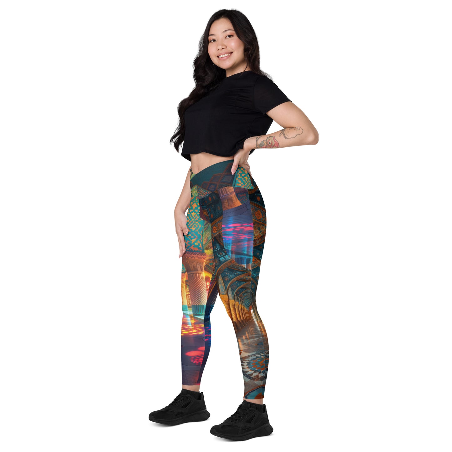 Archway Nashik - Crossover leggings with pockets