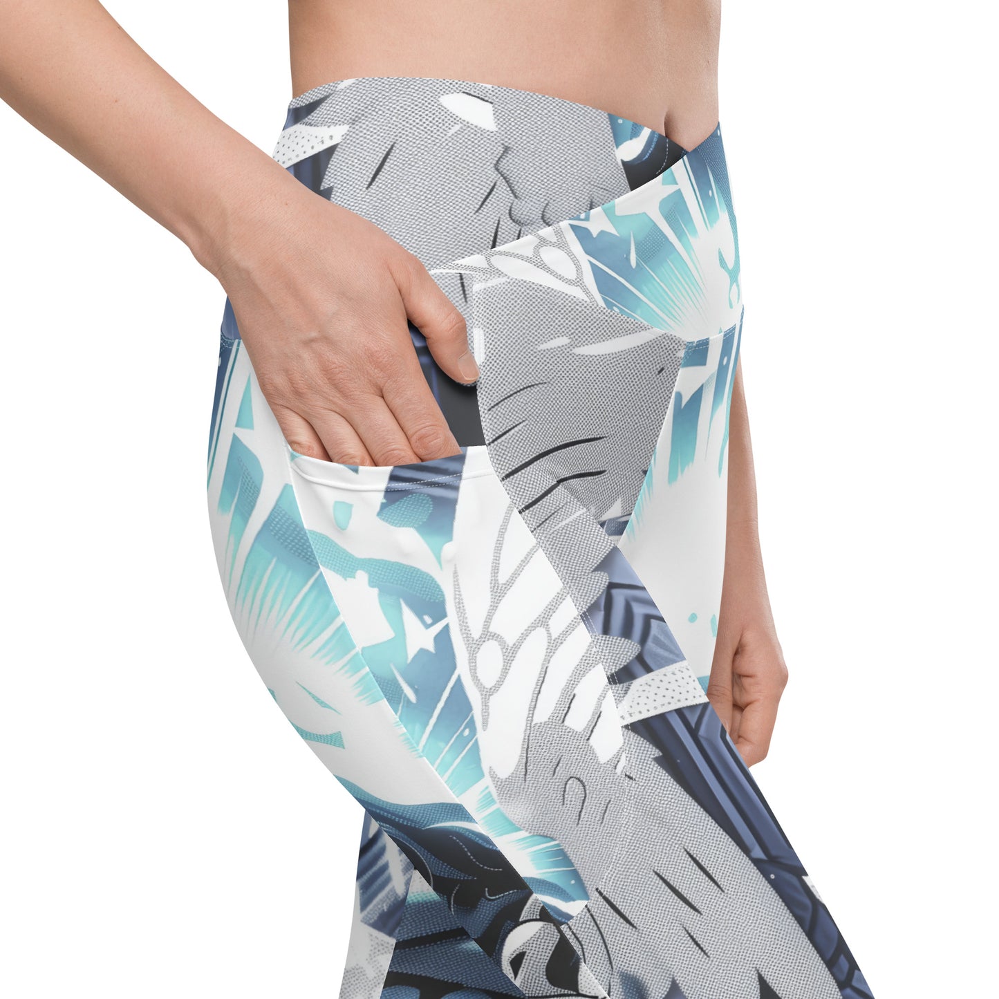 Bethesda - Crossover leggings with pockets