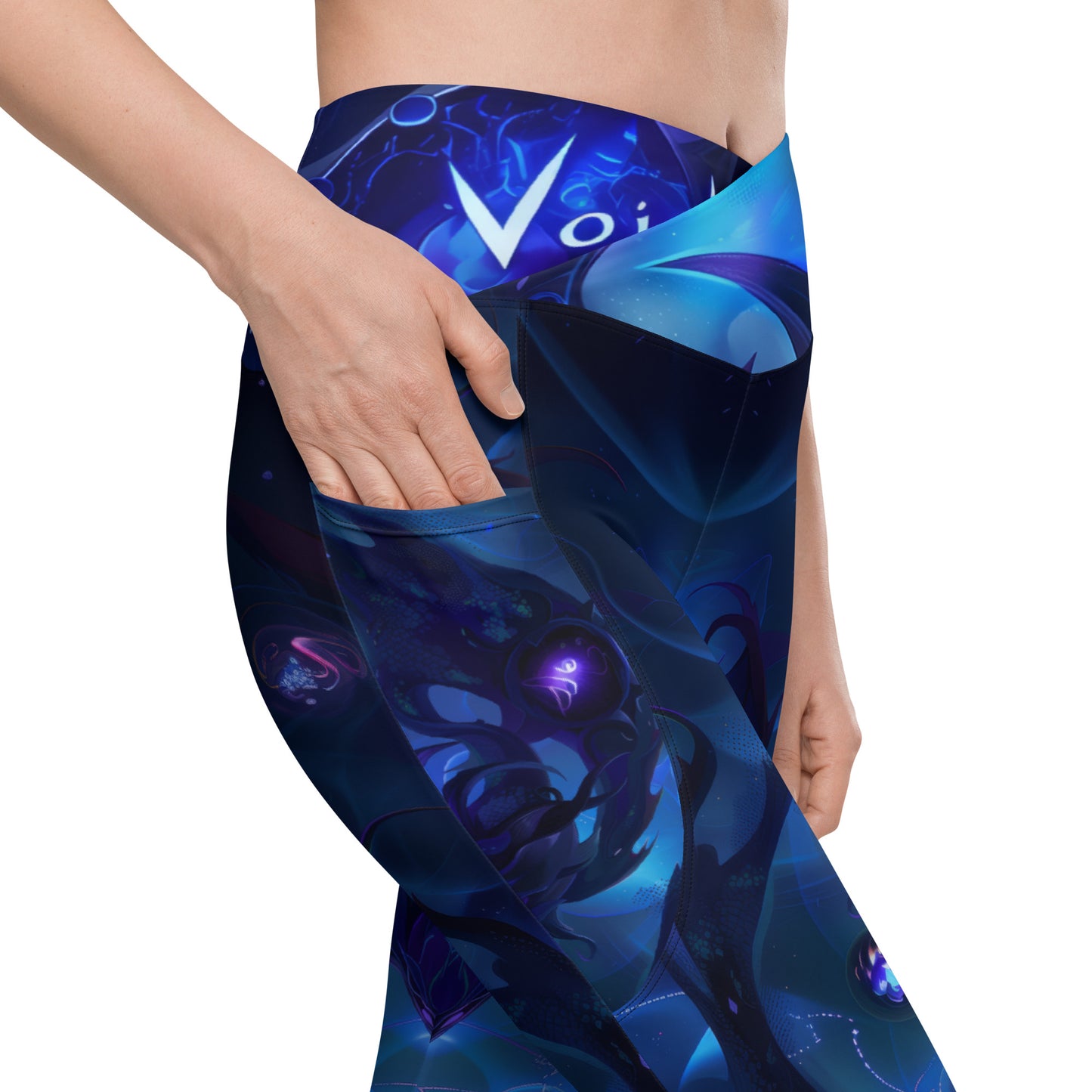 The Void - Crossover leggings with pockets