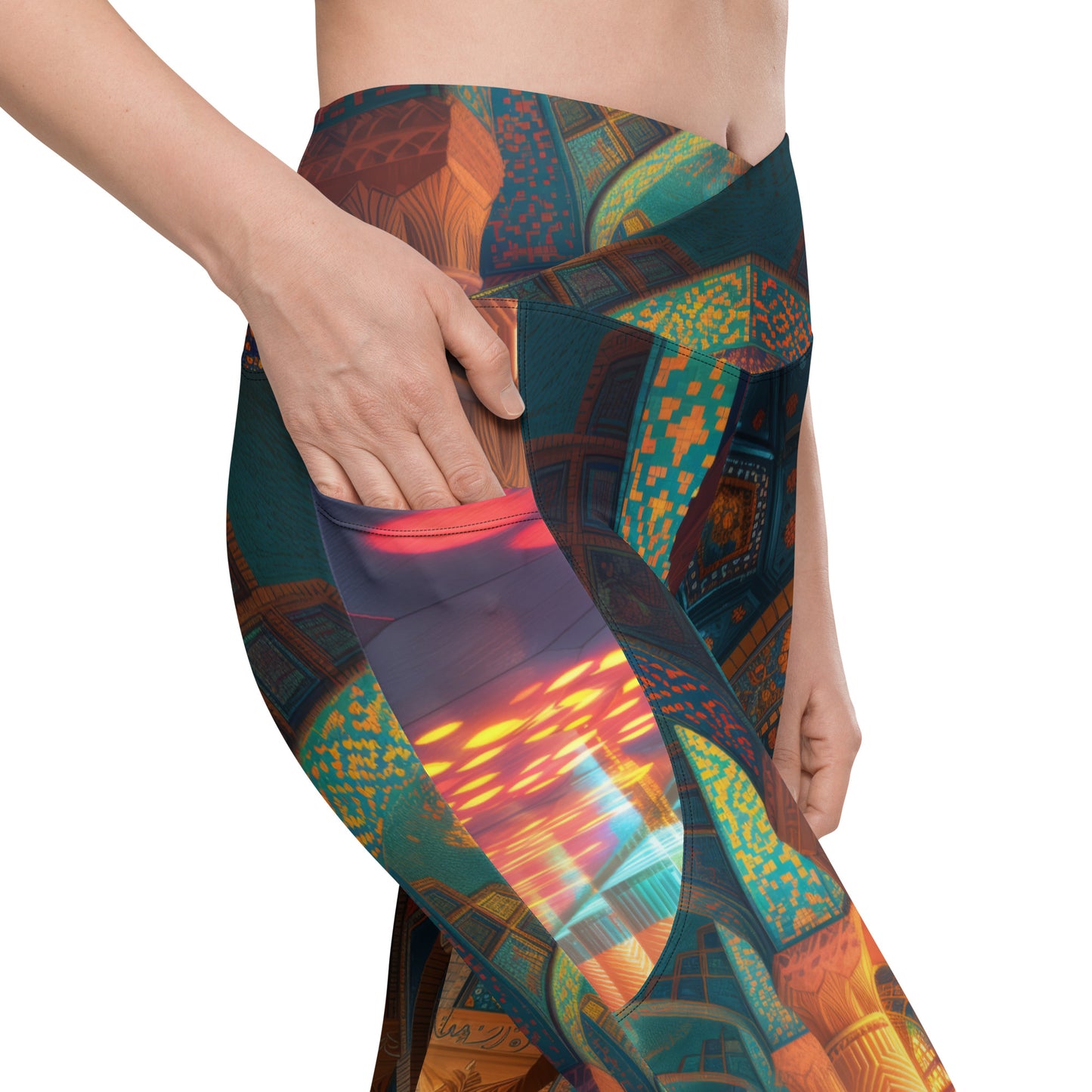 Archway Nashik - Crossover leggings with pockets