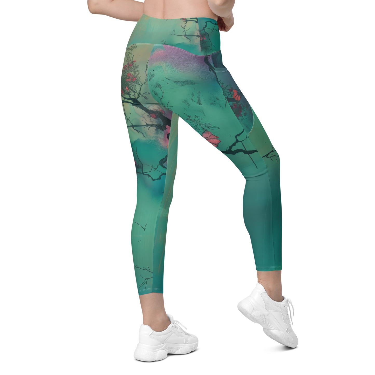 Eden - Crossover leggings with pockets