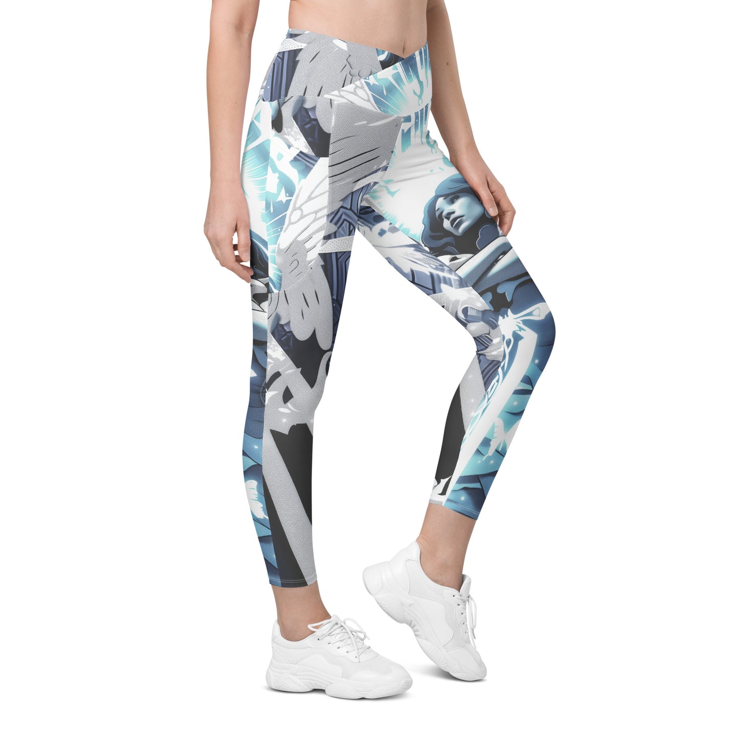 Bethesda - Crossover leggings with pockets