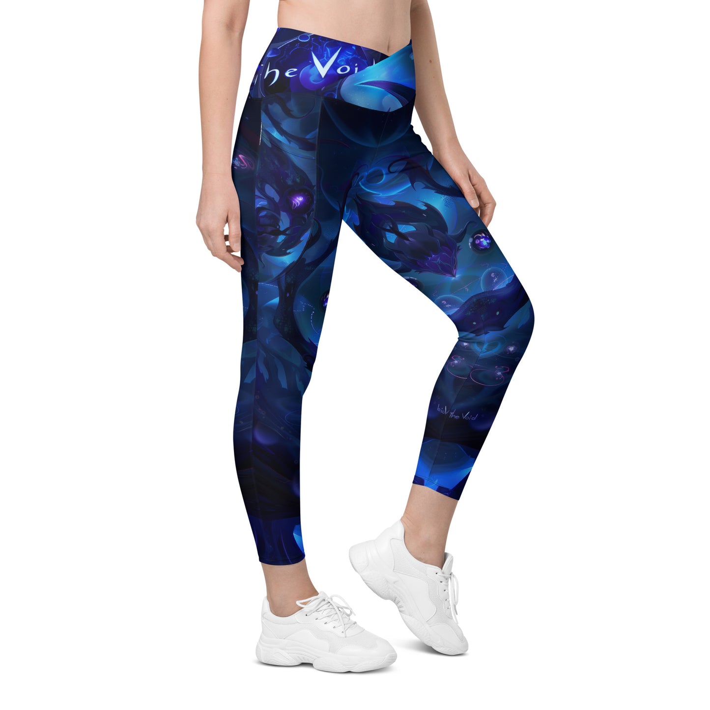 The Void - Crossover leggings with pockets