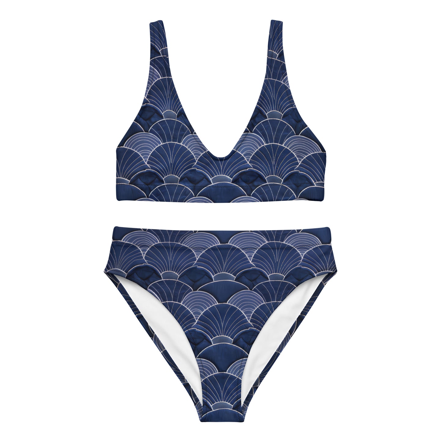 Sashiko - High-Waisted Bikini