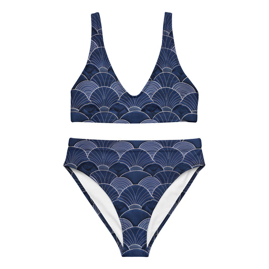 Sashiko - High-Waisted Bikini