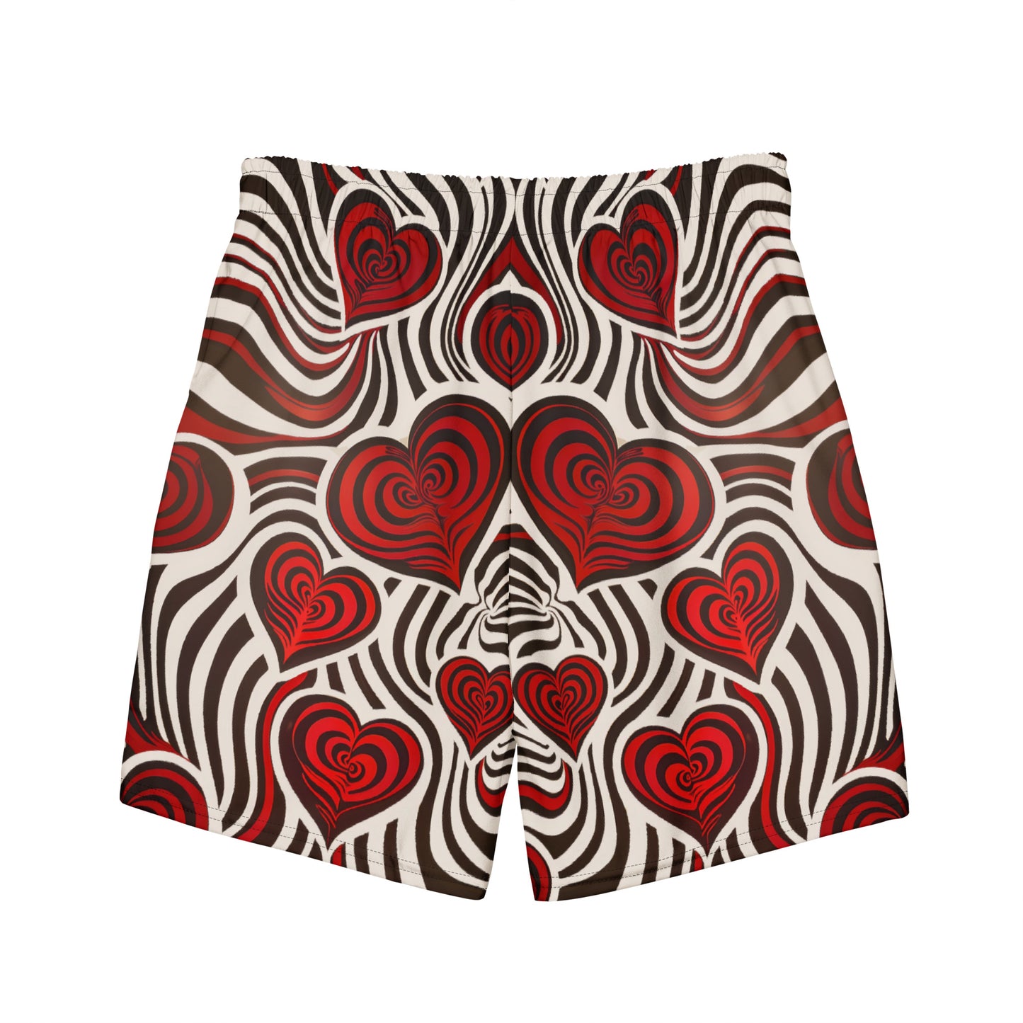 Hearts and Stripes 2 - Men's swim trunks