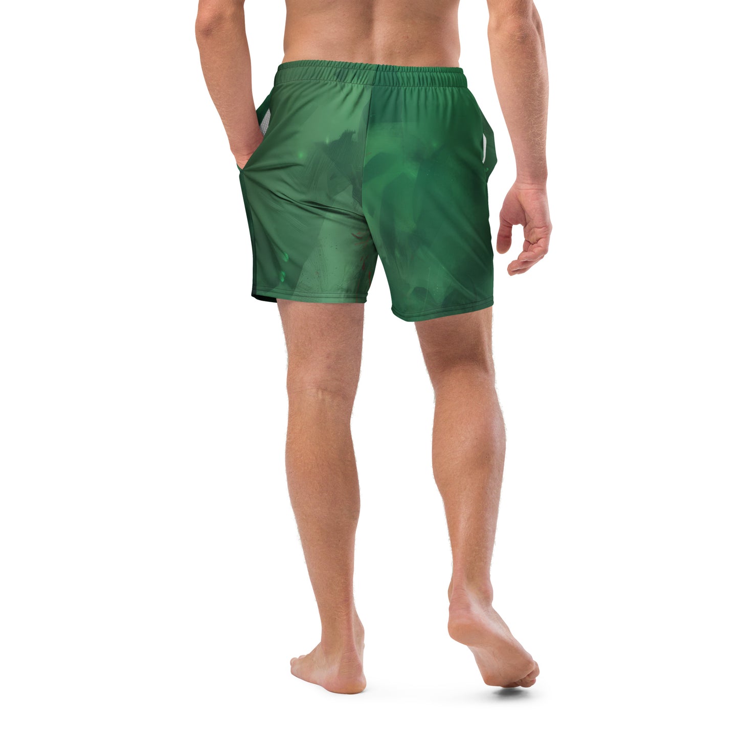 Grüner Kuss - Men's swim trunks