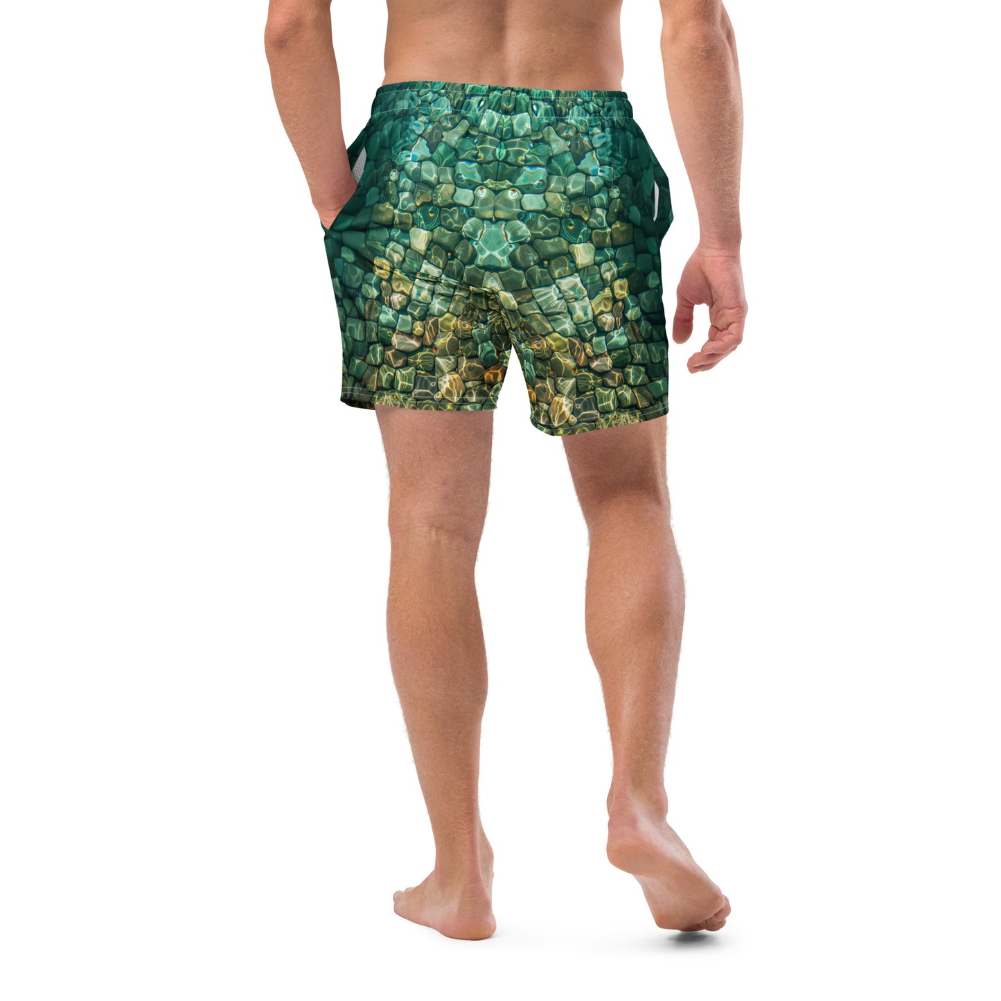 Pool Mosaic - Men's swim trunks